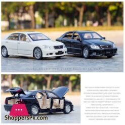 132 Toyota Crown Alloy Car Model Die Cast Classic Car With Sound Pull Back Kids Toys Gift Free Shipping Original Boxdiecasts Toy Vehicles