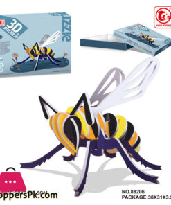 3D Honey BEE Puzzle Toys DIY Jigsaw Puzzle Set Toy Bee Cubic Fun 3D Puzzle Game kids