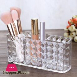 Acrylic Cosmetic Storage Box Makeup Brush Holder Organizer Lipstick Eyebrow Pencil Bathroom Storage Display Stand Diamondstorage Boxes Bins