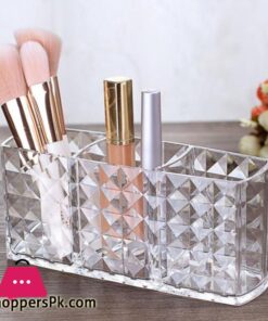 Acrylic Cosmetic Storage Box Makeup Brush Holder Organizer Lipstick Eyebrow Pencil Bathroom Storage Display Stand Diamondstorage Boxes Bins
