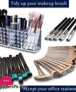 Acrylic Cosmetic Storage Box Makeup Brush Holder Organizer Lipstick Eyebrow Pencil Bathroom Storage Display Stand Diamondstorage Boxes Bins
