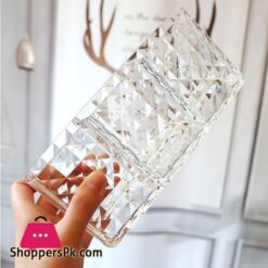 Acrylic Cosmetic Storage Box Makeup Brush Holder Organizer Lipstick Eyebrow Pencil Bathroom Storage Display Stand Diamondstorage Boxes Bins