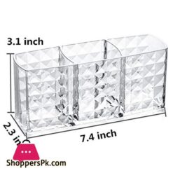 Acrylic Cosmetic Storage Box Makeup Brush Holder Organizer Lipstick Eyebrow Pencil Bathroom Storage Display Stand Diamondstorage Boxes Bins