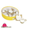 Angela Cup &Amp; Saucer Set Mg-294 6 Pcs