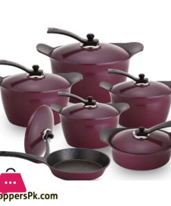 Arshia Granite Cookware Set 12Pcs - CO162-2608