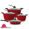 Arshia Granite Cookware Set 8Pcs - Co162-2396
