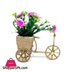 Artificial Potted Plant Bicycle Pack Of 3 8 Artificial Potted Plant Bicycle Set Of 3