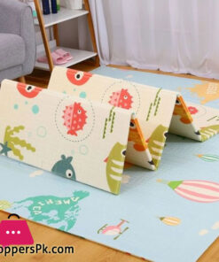 Baby Care Play Mat Crawl Mat XPE Waterproof Folding Mat (5 Feet x 6 Feet )