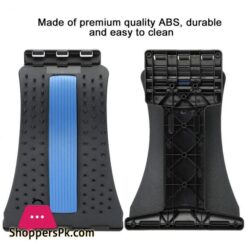 Back Massager Lumbar Support Lumbar Back Stretcher Device Traction Stretching Relax Spinal Decompression Pillow For Spine Upper And Lower Back Pain Relief Posture Corrector