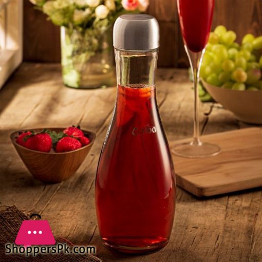 Ziba Sazan Beautiful Shanderman Glass Bottle Iran Made
