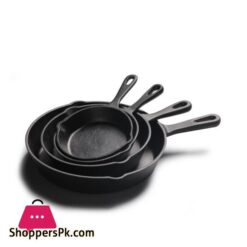 Cast Iron Pan Skillet Frying Pan Cast Iron Pot Best Heavy Duty Professional Seasoned Pan Cookware For Frying Saute Cookingpans