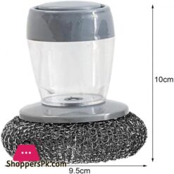 Cleaning Brush Palm Scrubber Multifunctional Portable Ped Kitchen Soap Dispensing Palm Brush For Home Household Kitchen
