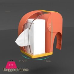 Creative Desk Elephant Tissue Paper Box Cover With Pen Holder Remote Controller Mobile Phone Storage Organizer Home Officetissue Boxes
