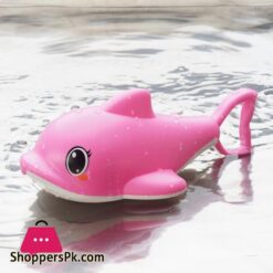 Cute Plastic Dolphin Shaped Water Spray Bath Toy Summer Beach Swimming Pool Toy Happy Water Cannons For Children Toysbath Toy