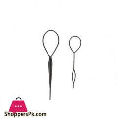 Neverland 6Pcsset Diy Hair Styling Hair Bun Maker Clip Hairpins Headbands Roller Hair Accessories Tools Kit