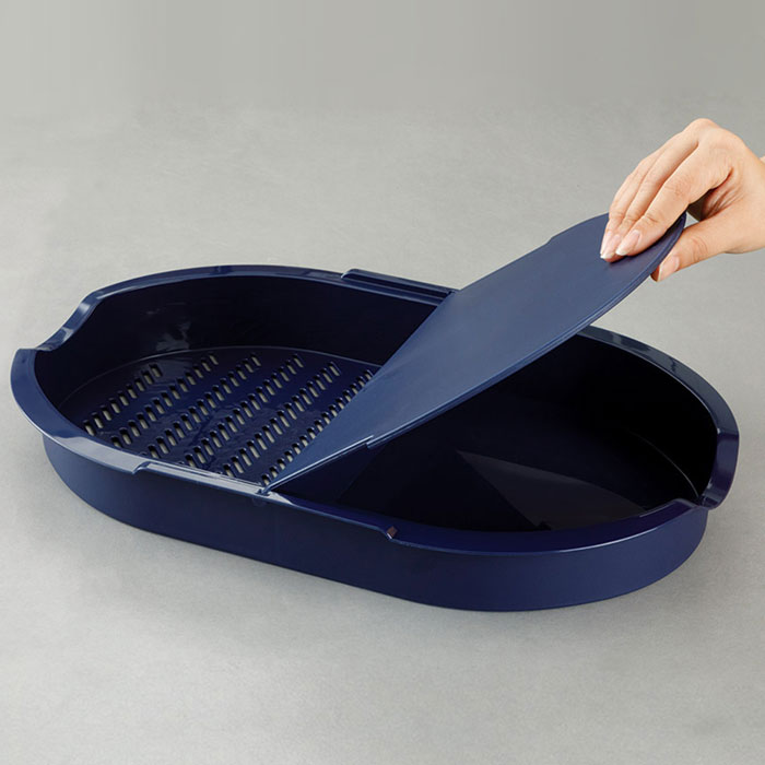 Omak Decobela 2Chamber Cuting Board - 81137