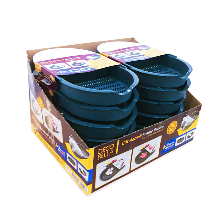 Omak Decobela 2Chamber Cuting Board - 81137