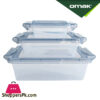 Omak Decobela 3Pcs Lockable Storage - 81110