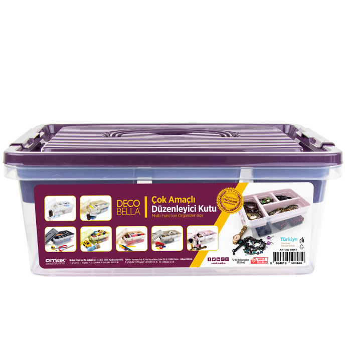 Omak Decobela Function Organizr Box - 50843
