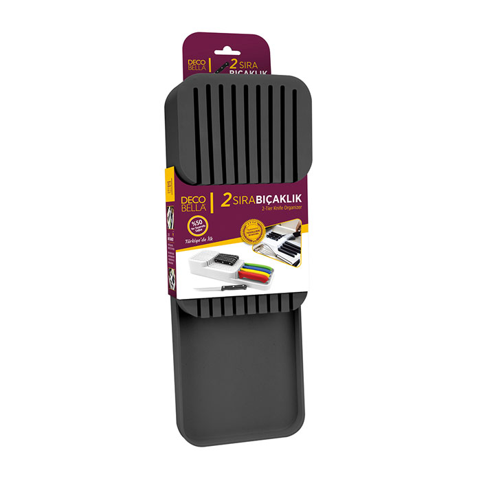 Omak Decobella 2Tier Knife Organize -50830