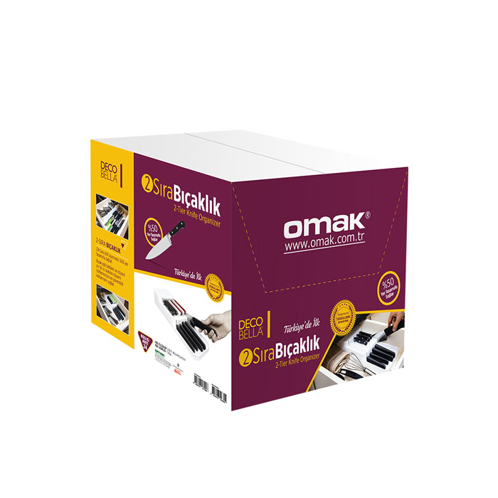Omak Decobella 2Tier Knife Organize -50830