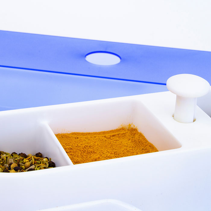Omak Decobella 4-Cell Spice Tray - 81136