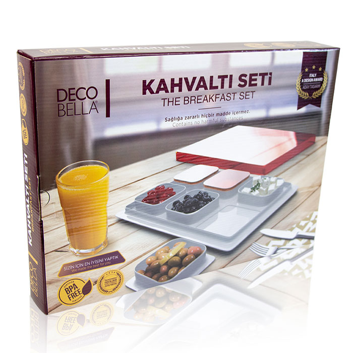 Omak Decobella Breakfast Set - 81132