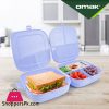 Omak DecoBella Double Lid Lunch Box - 81140