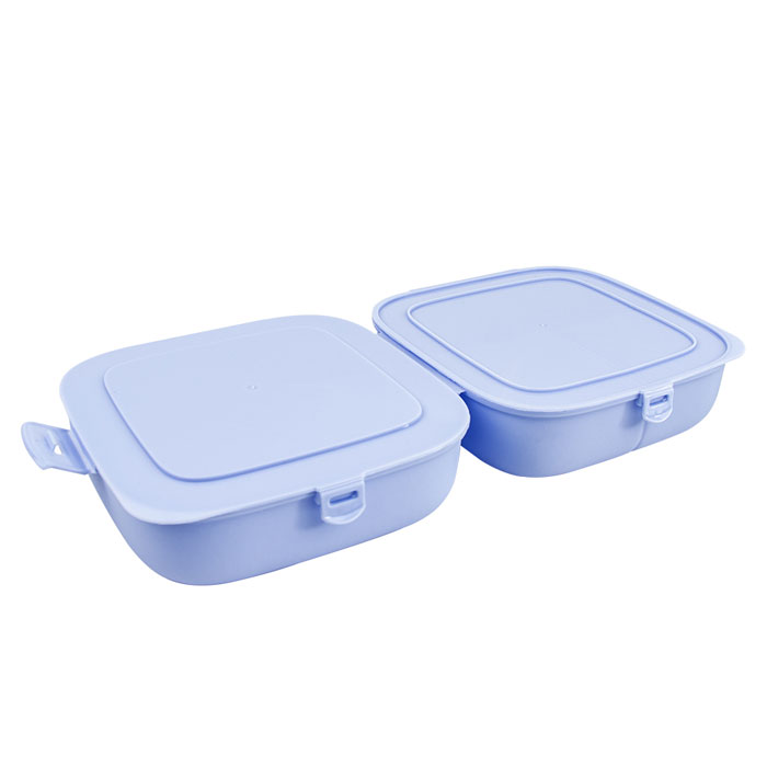 Omak Decobella Double Lid Lunch Box - 81140