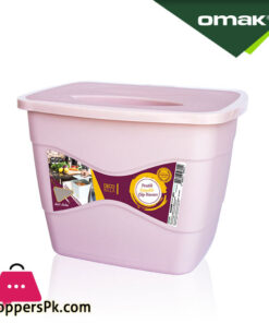 Omak DecoBella Dustbin With Cover - 50801