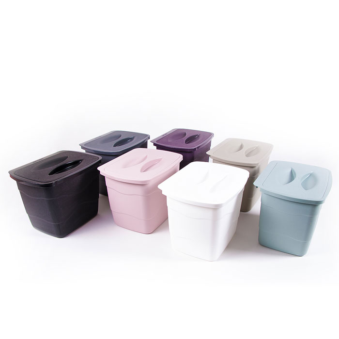 Omak Decobella Dustbin With Cover - 50801