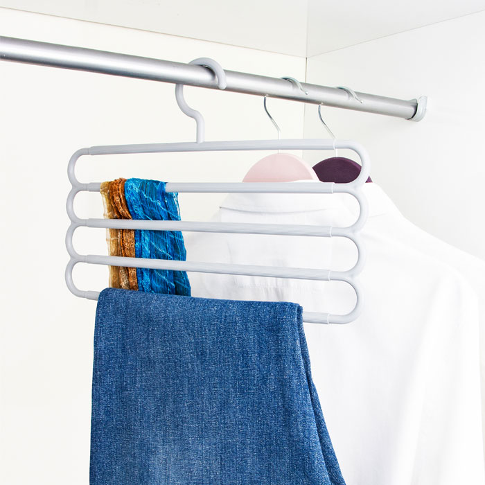 Omak Decobella Folded Trouser Hangr - 50823