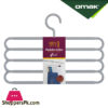 Omak Decobella Folded Trouser Hangr - 50823