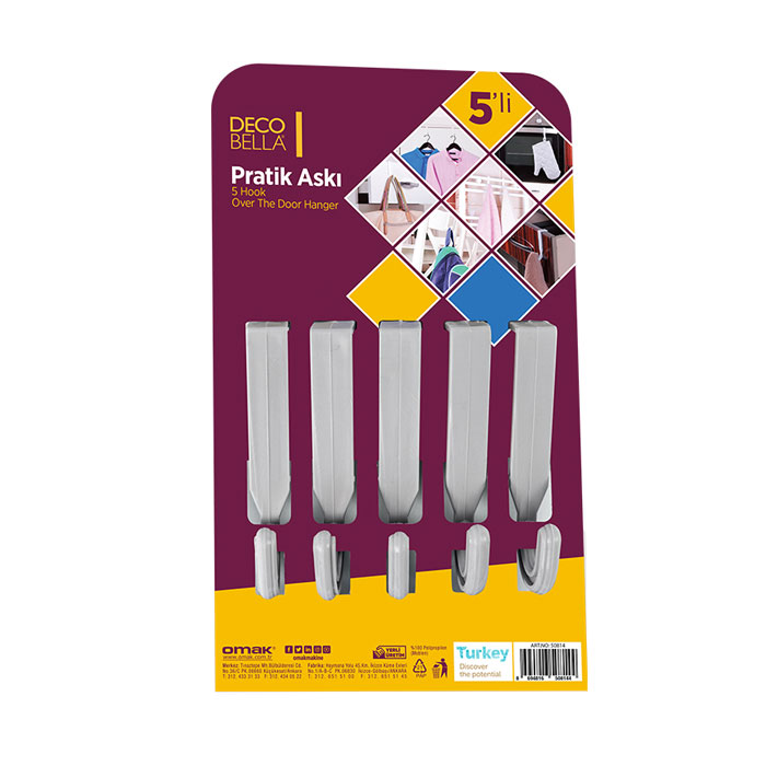 Omak Decobella Over The Door Hanger - 50814