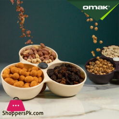 Omak DecoBella Snack Serving Plate - 81135