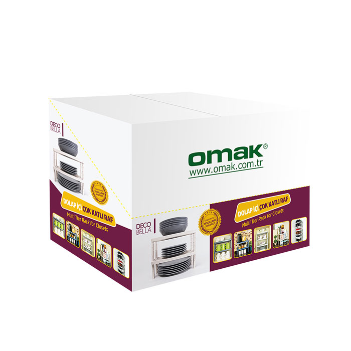 Omak Decobella Tier Rack For Cloth 1 Piece- 50806