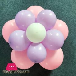 Decoration Items Plastic Flower Balloons Clip Balloons Decoration Balloons Accessories Balloon Flower For Wedding Birthday Supplies 6Pcs