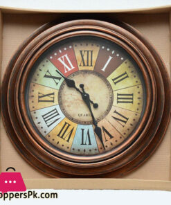 Decorative Roman Style Analog Wall Clock