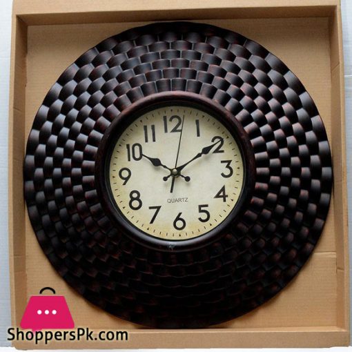 Decorative Round Analog Wall Clock