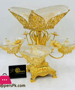 Dessert Gold Bowl Stand - 1564-5