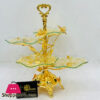 Dessert Gold Stylish Plated Stand - 1553-4