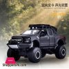 Die cast Metal Children Toys Car Model Vehicle jianyuan 132 for Ford Raptor big foot pick up truck with sound light 32129 gld3toys car model