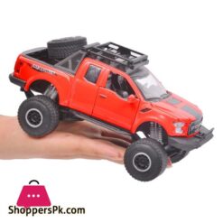 Die Cast Metal Children Toys Car Model Vehicle Jianyuan 132 For Ford Raptor Big Foot Pick Up Truck With Sound Light 32129 Gld3Toys Car Model