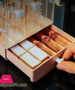 Dustproof Box Jewelry Storage Bins Earrings Necklaces Display Rack Sliding Hangers Dresser Table Organizer Drawer Plastic 25 Dustproof Box Jewelry Storage Bins Earrings Necklaces Display Rack Sliding Hangers Dresser Table Organizer Drawer Plasticstorage Boxes Bins
