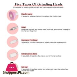 Easy To Use Electric Nail Care Kit Nail Drill Machine Mini Electric Nail Drill Penfoot Care Tool