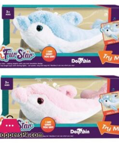 Educational Cute Repeat What You Say Talking dolphin Stuffed Plush Toy