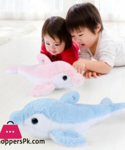 Educational Cute Repeat What You Say Talking Dolphin Stuffed Plush Toy