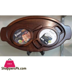 Elegant 3 Pcs Wood Serving Set - EH0114