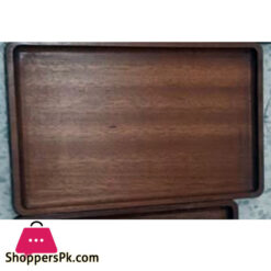 Elegant Wooden Tray Rect - EW1113