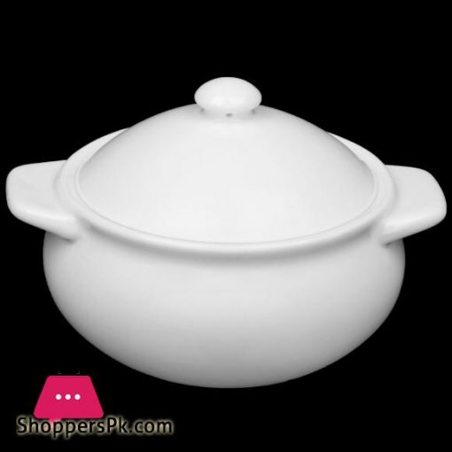 D Fine Porcelain Baking Pot 15 Oz 450 Ml WL 997001A